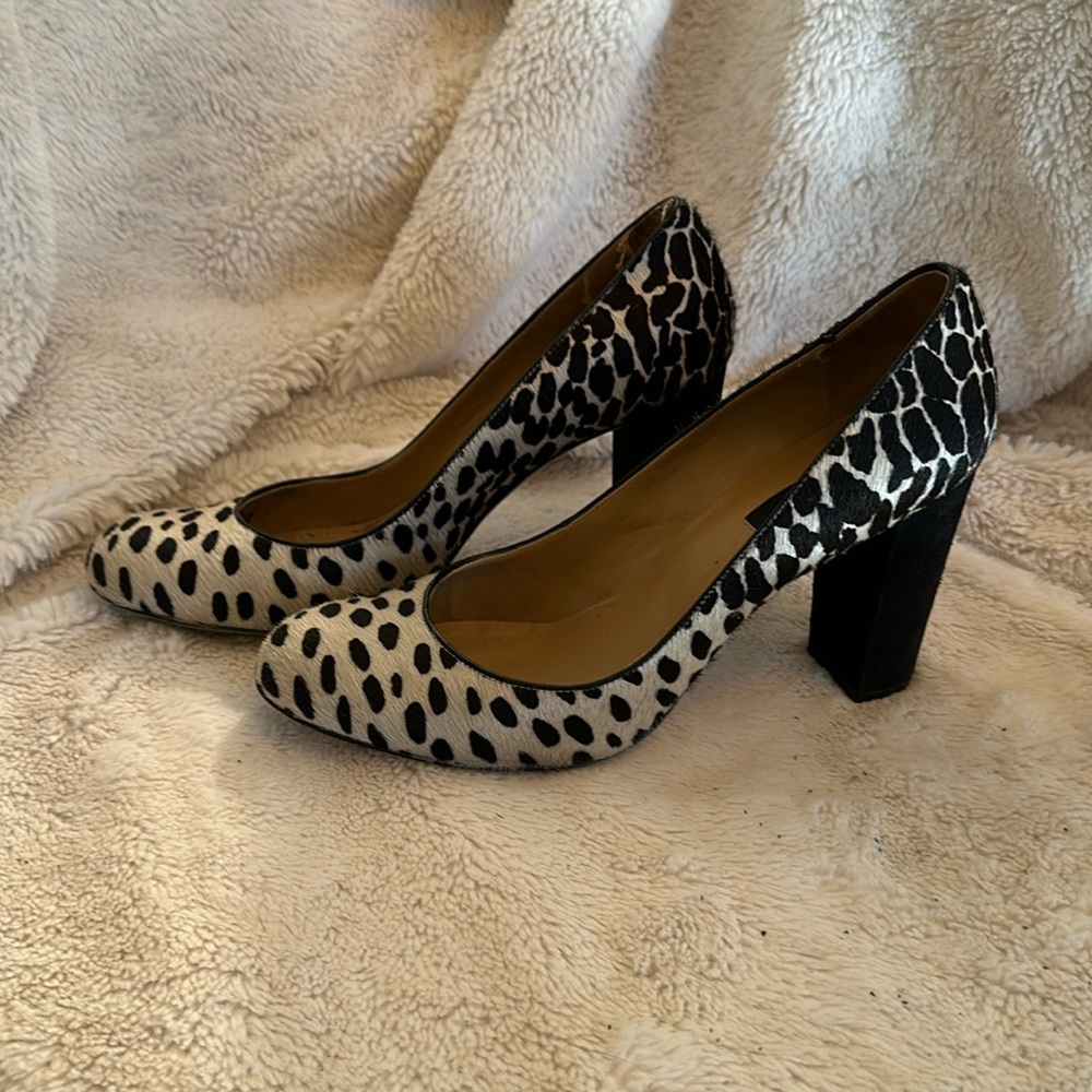 Anne Taylor Haircalf Block Heel